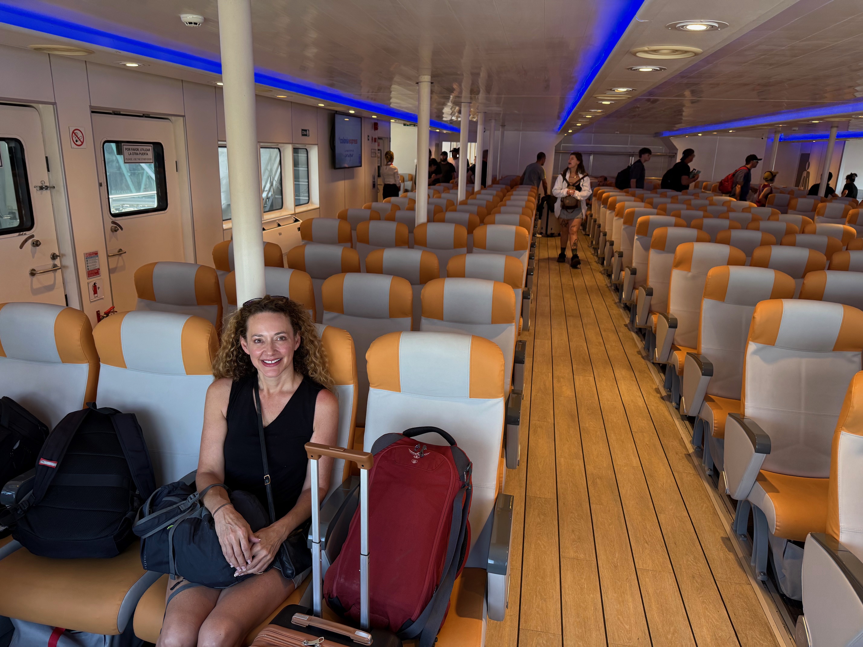 Poignant marble statue