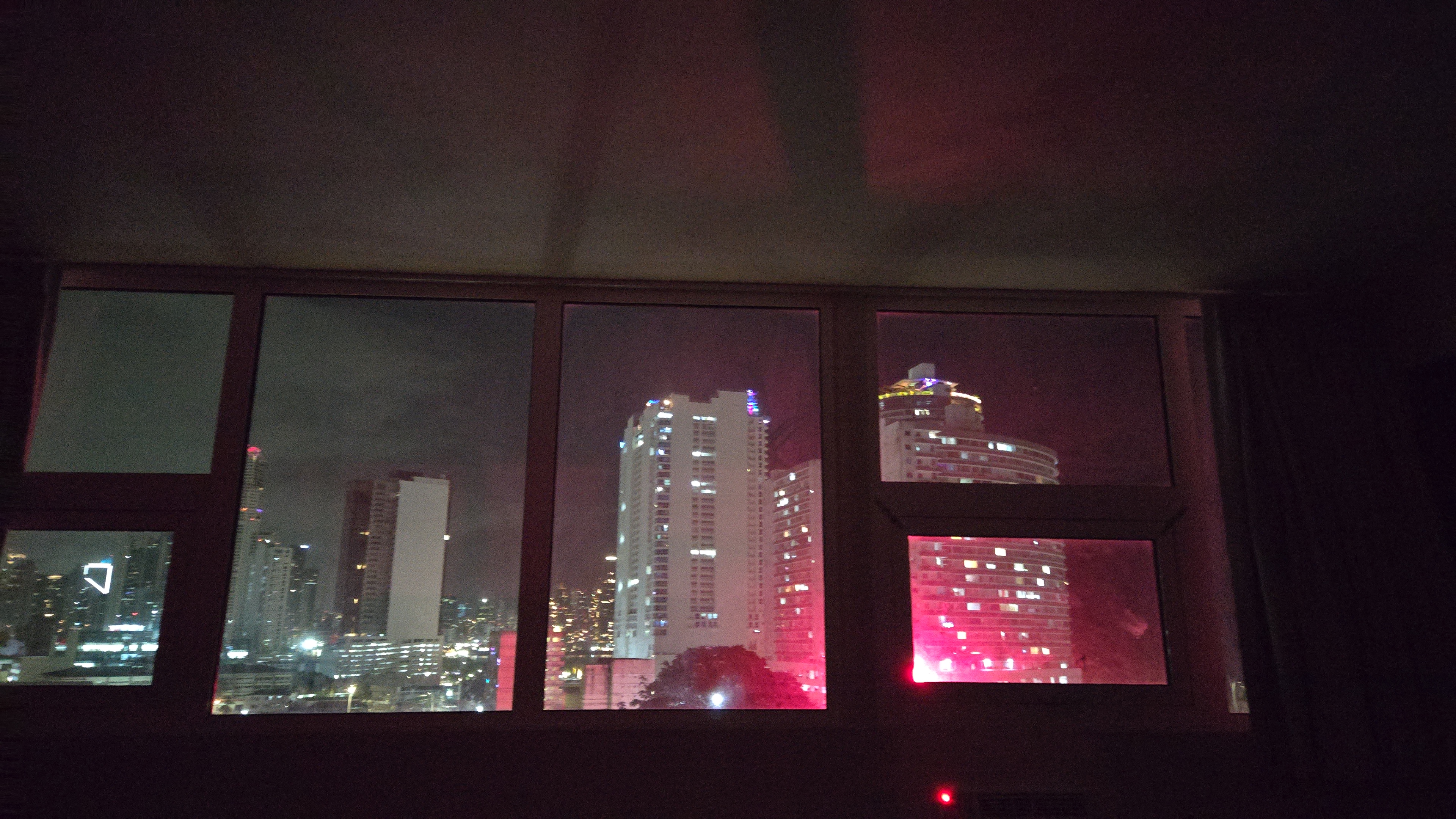 Panama City at night