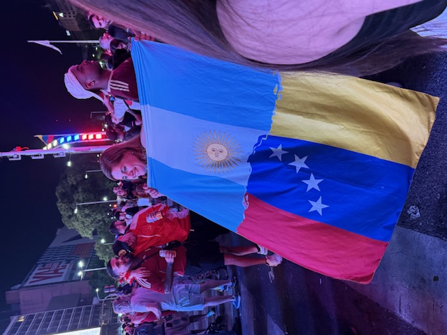 Buenos Aires airport scene