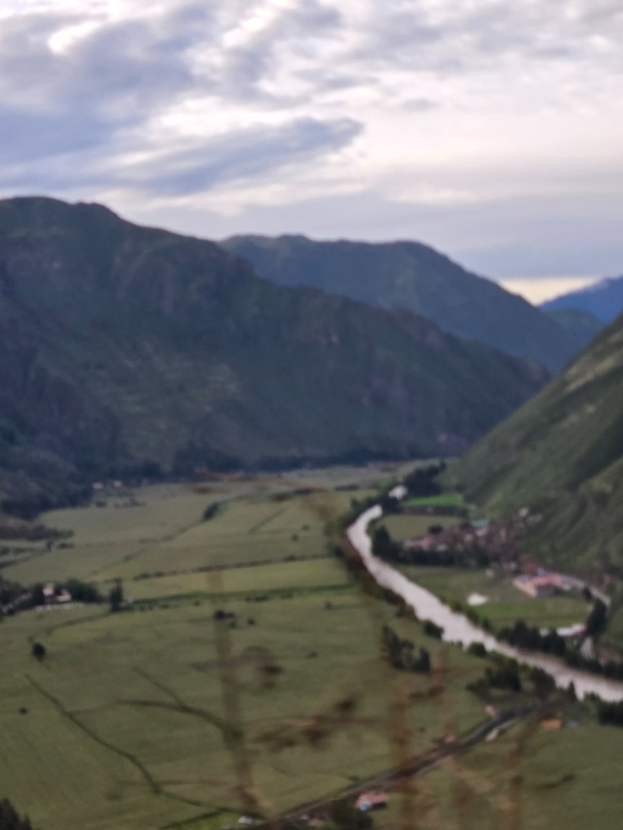 A woman in traditional dress and an alpaca on a stone staircase